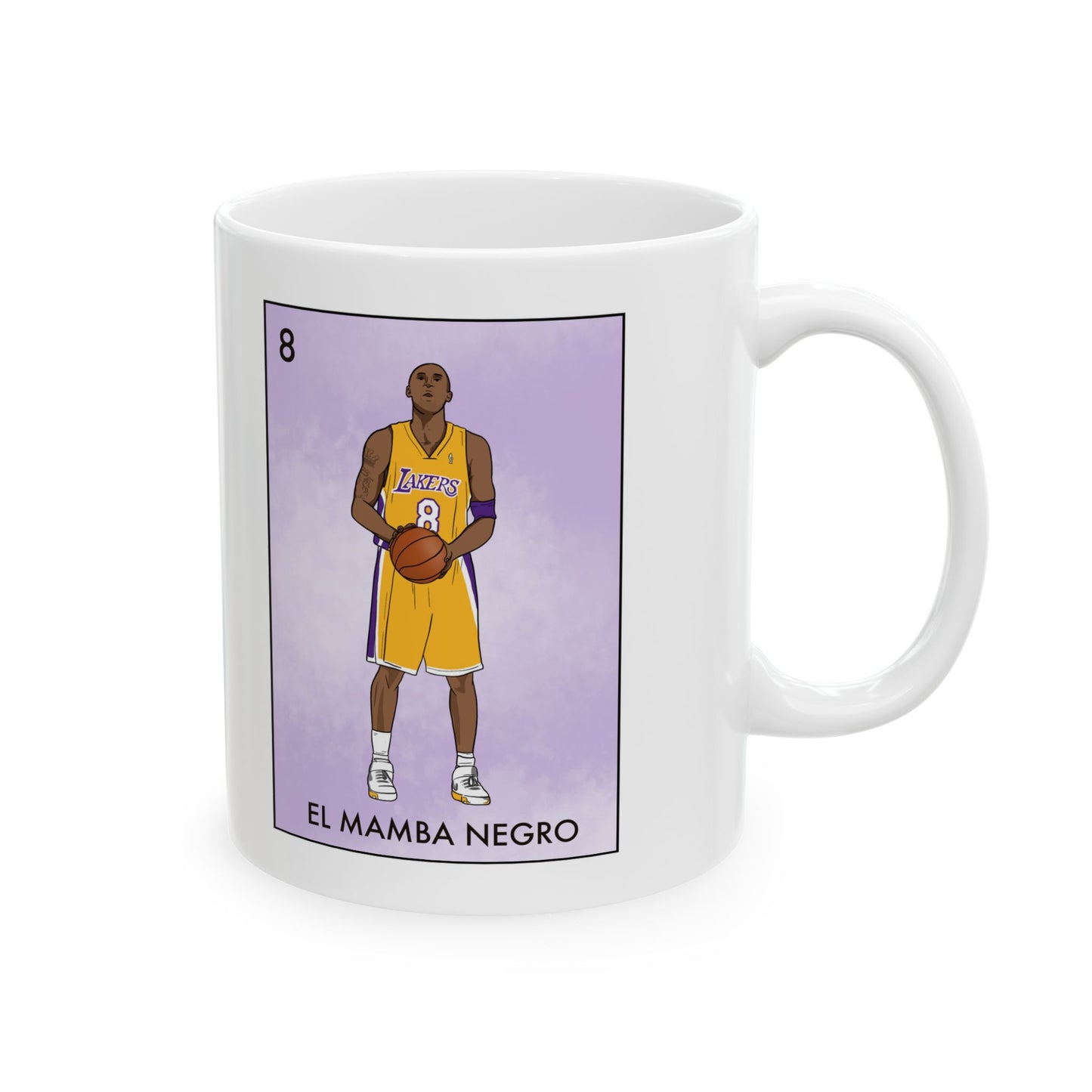 Mug Kobe Tribute Lakers Fans Los Angeles Coffee