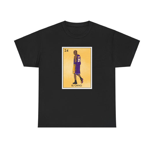 T-Shirt Kobe El Chivo Tribute Lakers Greatest of All Time Tee