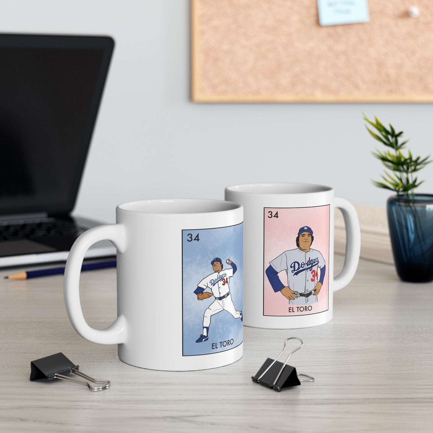 Coffee Mug Fernando Valenzuela Tribute Dodgers Los Angeles Fan