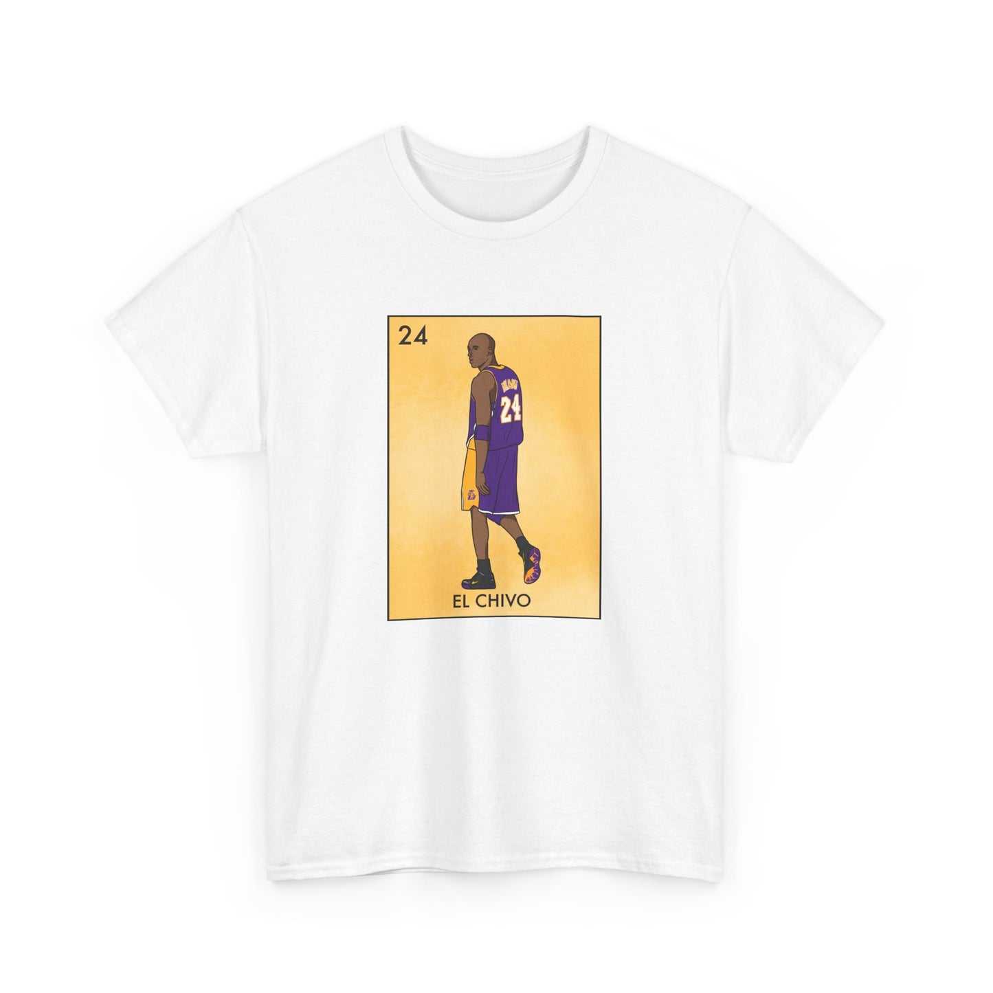 T-Shirt Kobe El Chivo Tribute Lakers Greatest of All Time Tee