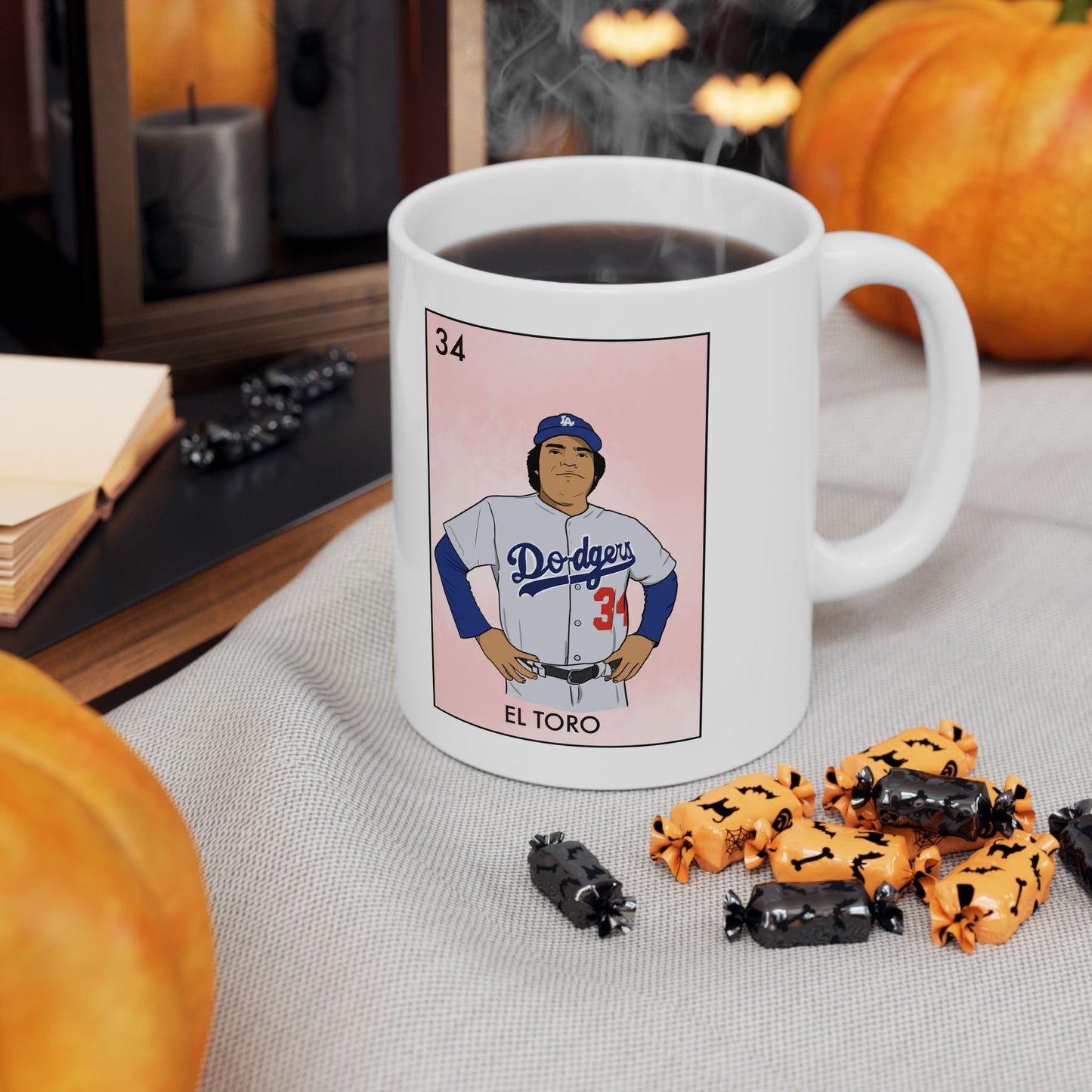 Coffee Mug Fernando Valenzuela Tribute Dodgers Los Angeles Fan