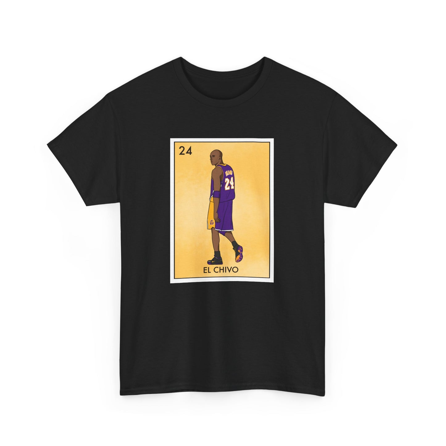 T-Shirt Kobe El Chivo Tribute Lakers Greatest of All Time Tee