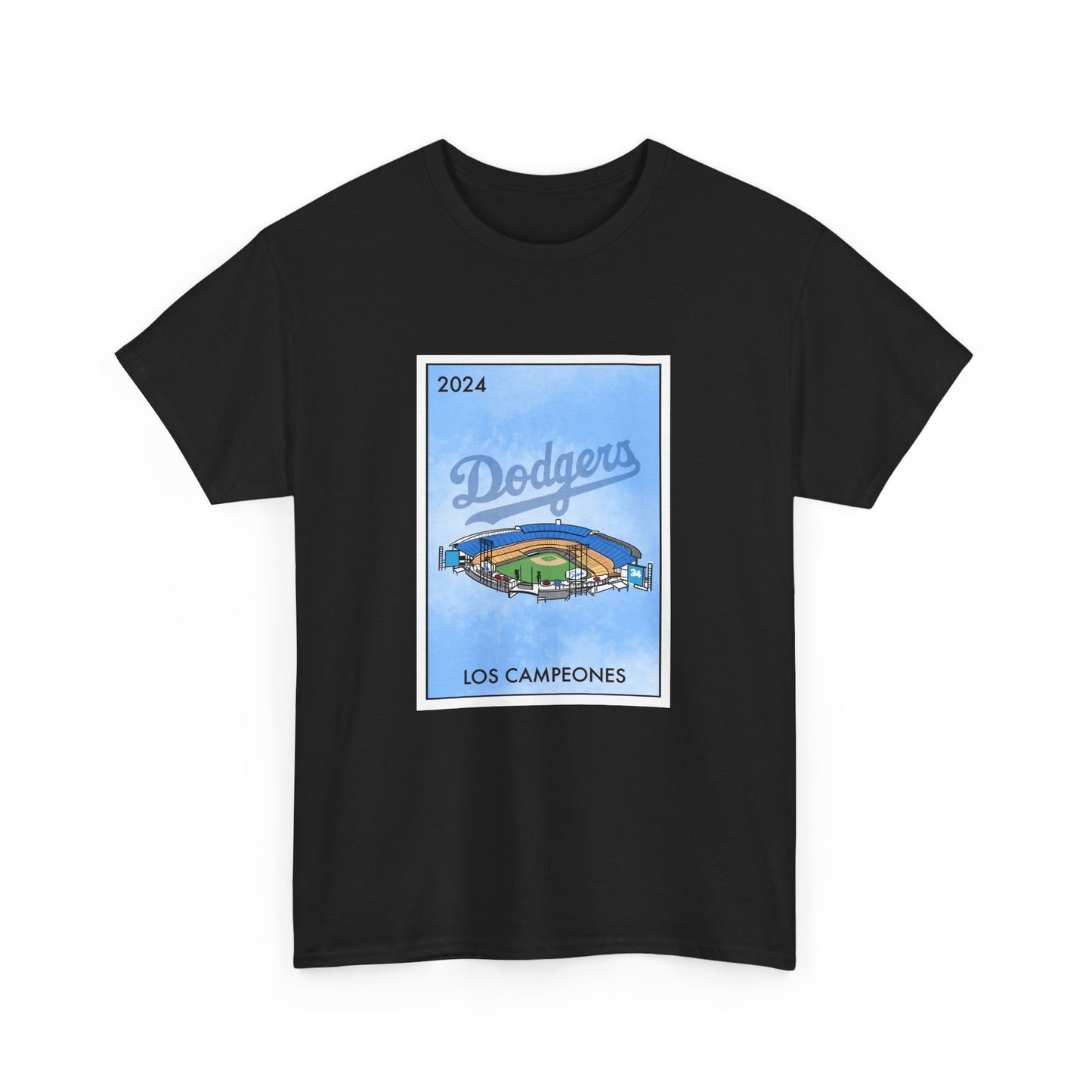 Dodgers 2024 Championship Tribute Tee Loteria