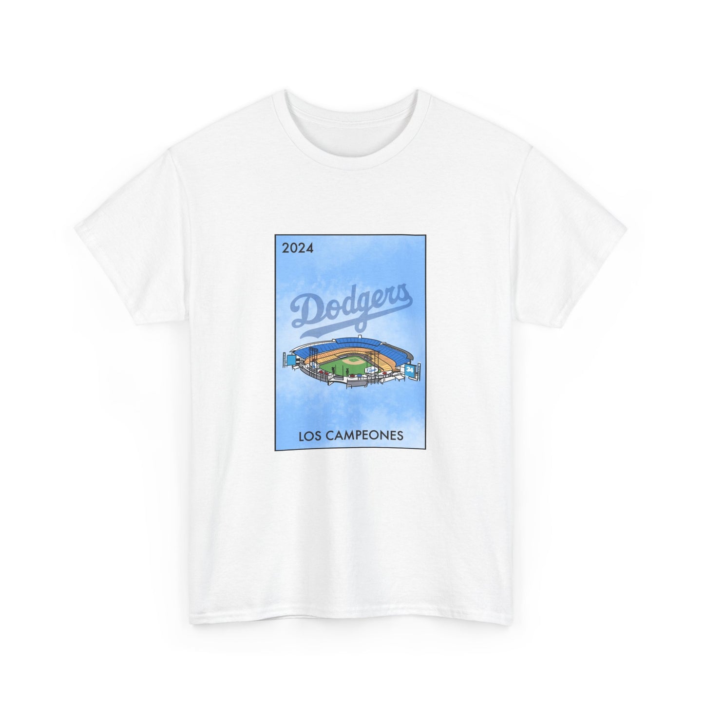 Dodgers 2024 Championship Tribute Tee Loteria